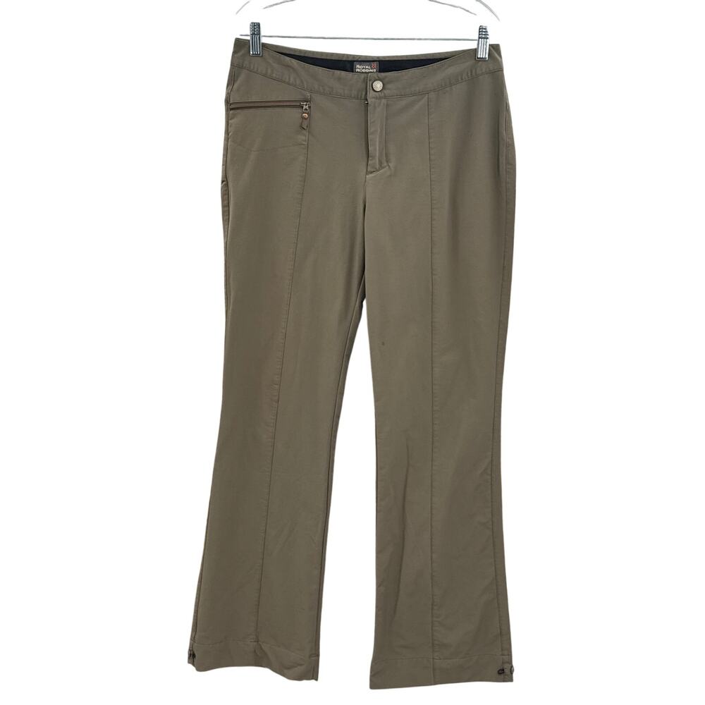 Women's Royal Robbins Hiking Pant khaki Green 10